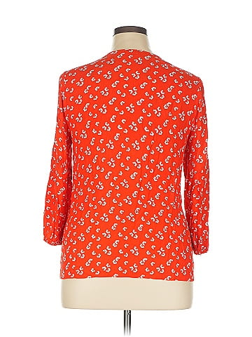 Christian Siriano New York 3/4 Sleeve Blouse (view 2)