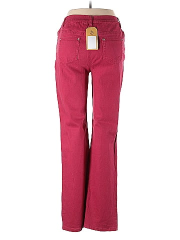 DG^2 by Diane Gilman Red Casual Pants with Buttons (view 2)