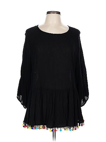 Eri + Ali 3/4 Sleeve Blouse (view 1)