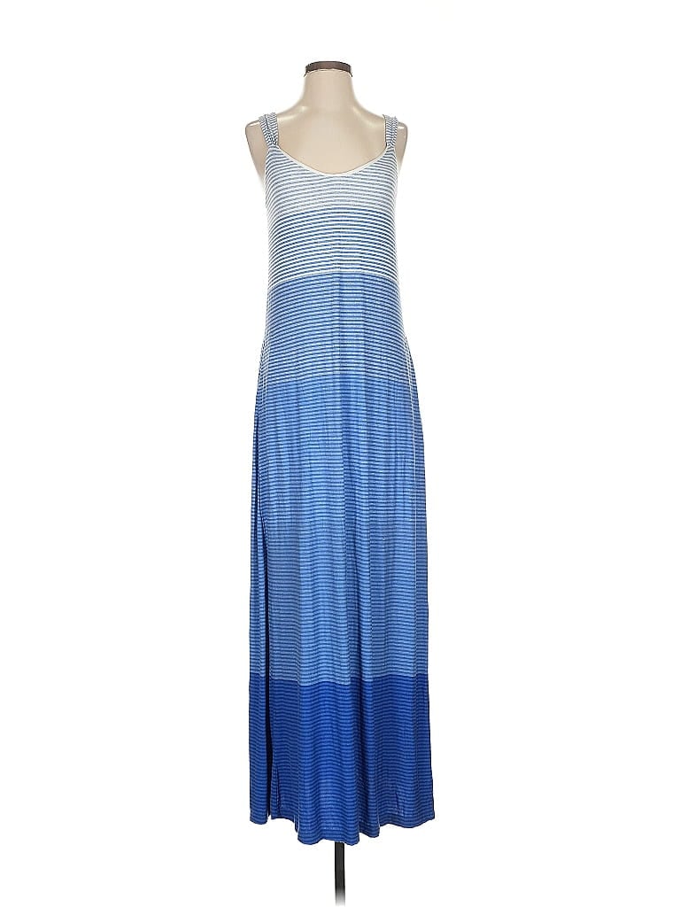 Soma Color Block Blue Casual Dress Size S - photo 1