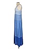 Soma Color Block Blue Casual Dress Size S - photo 5