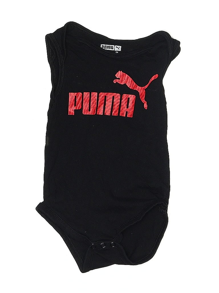 Click to view more detailed imagery on our partner's website Pre-owned Puma Babies' Sleeveless T-shirt In Black