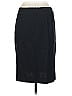 Theory Solid Black Wool Skirt Size 4 - photo 2