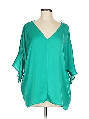 Easel 3/4 Sleeve Blouse