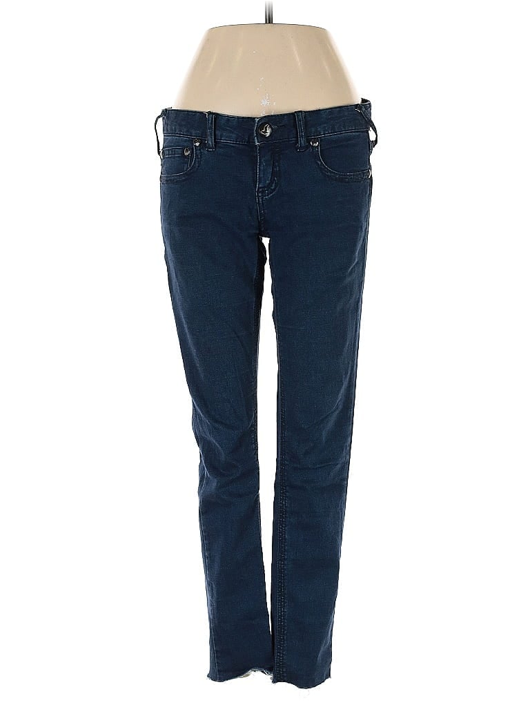 Pre-owned Free People Jeans In Blue