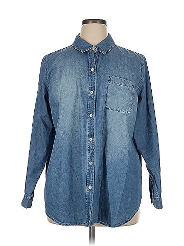 Tommy Hilfiger Long Sleeve Button-Down Shirt (view 1)