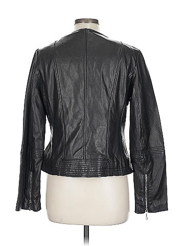 MICHAEL Michael Kors Leather Jacket (view 2)