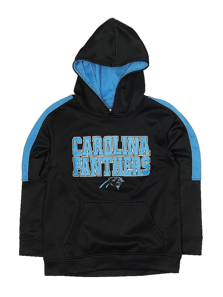 NFL 100% Polyester Black Pullover Hoodie Size 8 (big kids) - photo 1