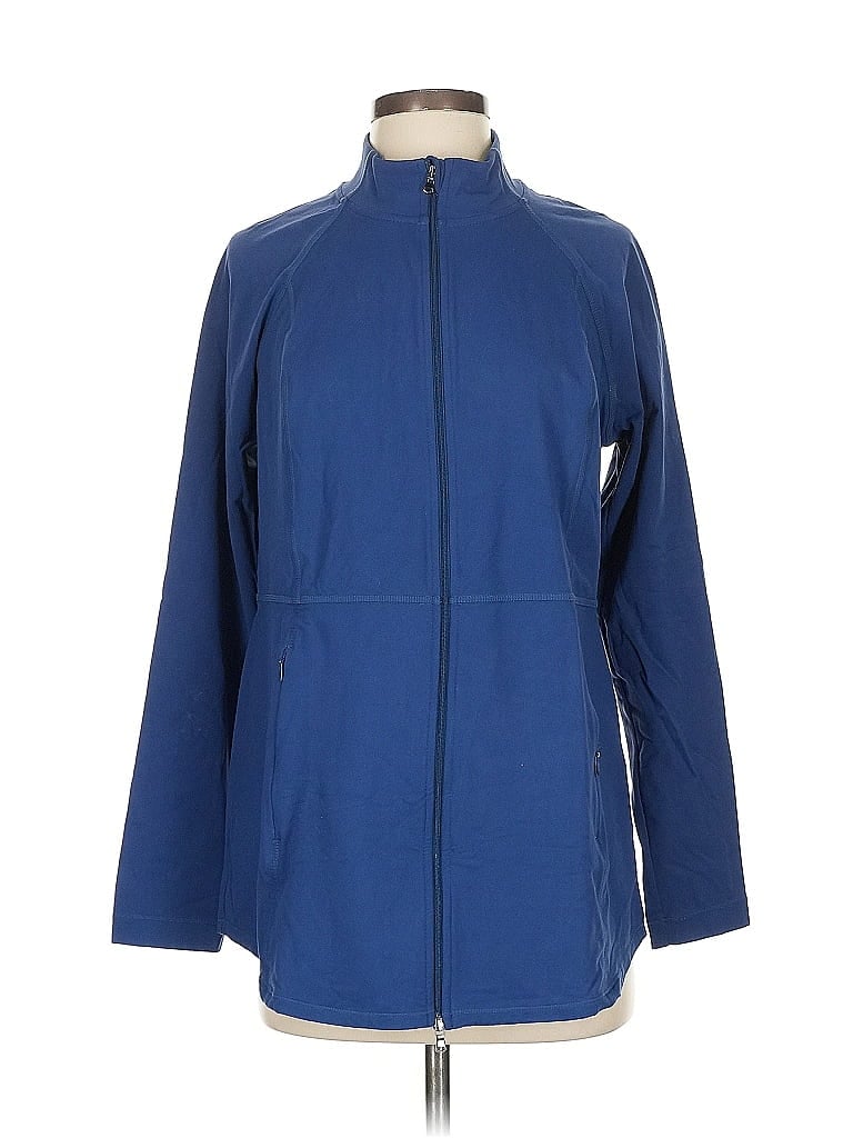 Pre-owned Jjill Cardigan Sweater In Blue