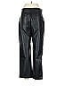 MNG 100% Polyester Black Casual Pants Size 8 - photo 2