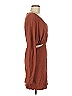 FP BEACH Solid Brown Casual Dress Size M - photo 3
