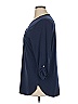 JM Collection Blue 3/4 Sleeve Blouse Size XL - photo 5