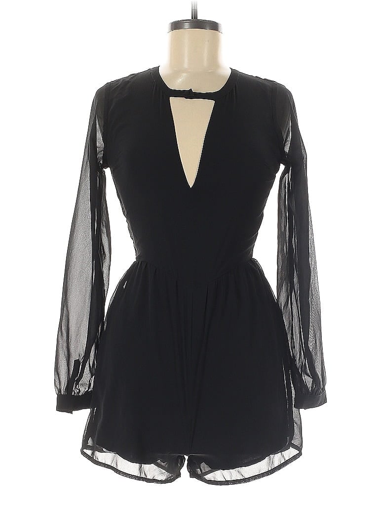 Pre-owned Abercrombie & Fitch Romper In Black