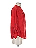 MICHAEL Michael Kors 100% Polyester Red 3/4 Sleeve Blouse Size XXS - photo 5