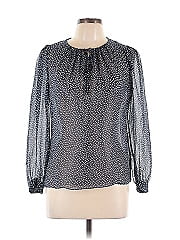 Worth New York Long Sleeve Silk Top