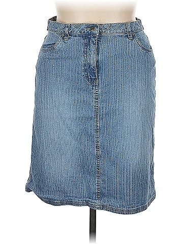 Faded Glory Denim Skirt (view 1)