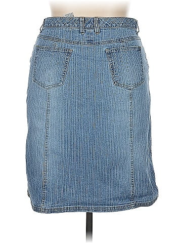 Faded Glory Denim Skirt (view 2)