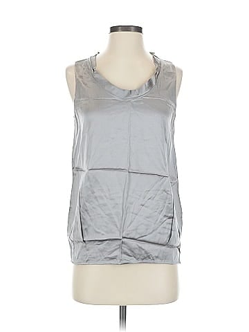 Vince. Sleeveless Silk Top (view 1)