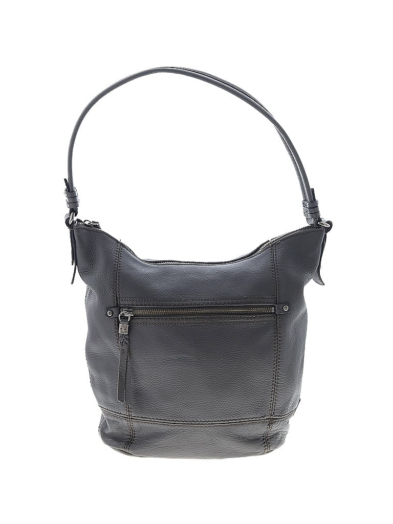 The Sak 100% Leather Gray Leather Shoulder Bag One size - photo 1