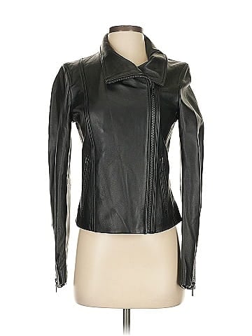 DSTLD Leather Jacket (view 1)