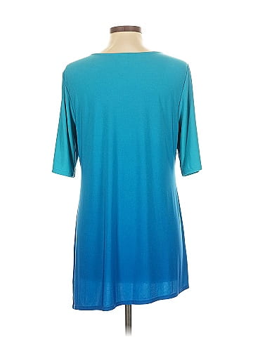 Christopher & Banks 3/4 Sleeve T-Shirt (view 2)