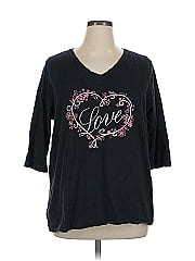 Catherines 3/4 Sleeve T Shirt