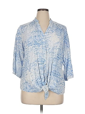 Spense 3/4 Sleeve Blouse (view 1)