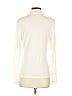 August Silk Ivory Long Sleeve Top Size M - photo 2