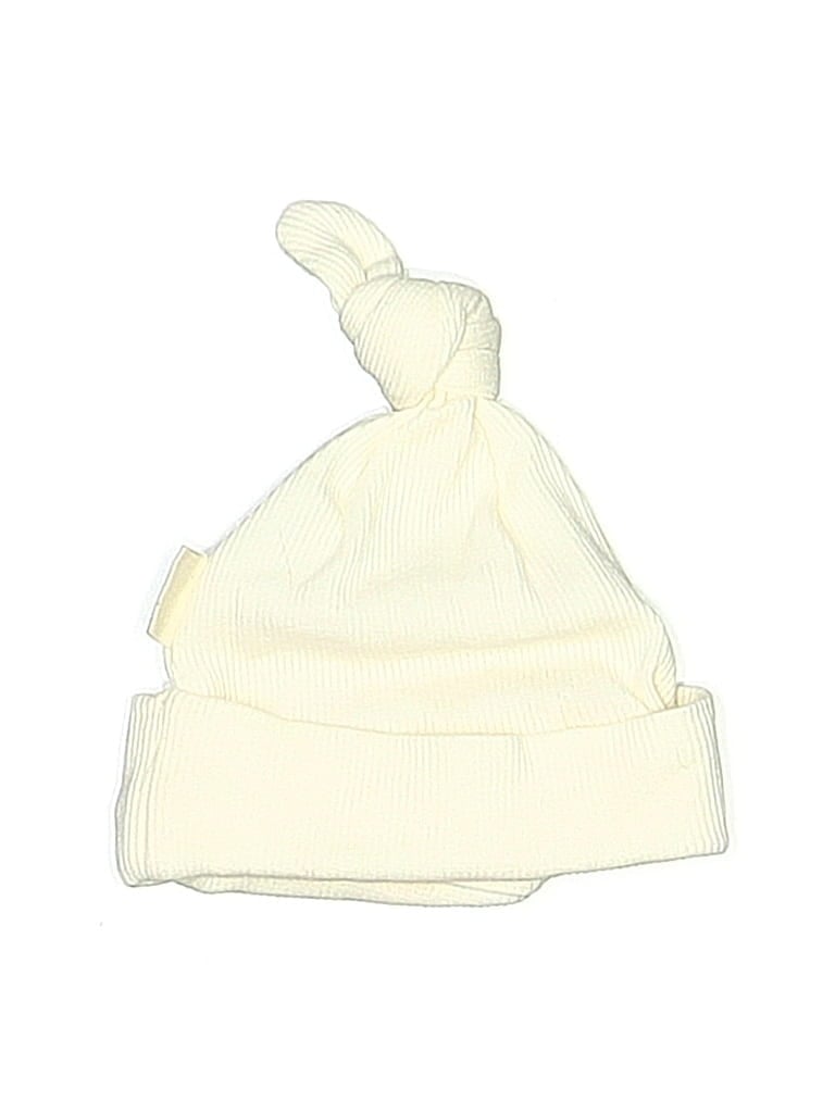 BURT'S BEES BABY Pre-owned Kids' Beanie Hat In White