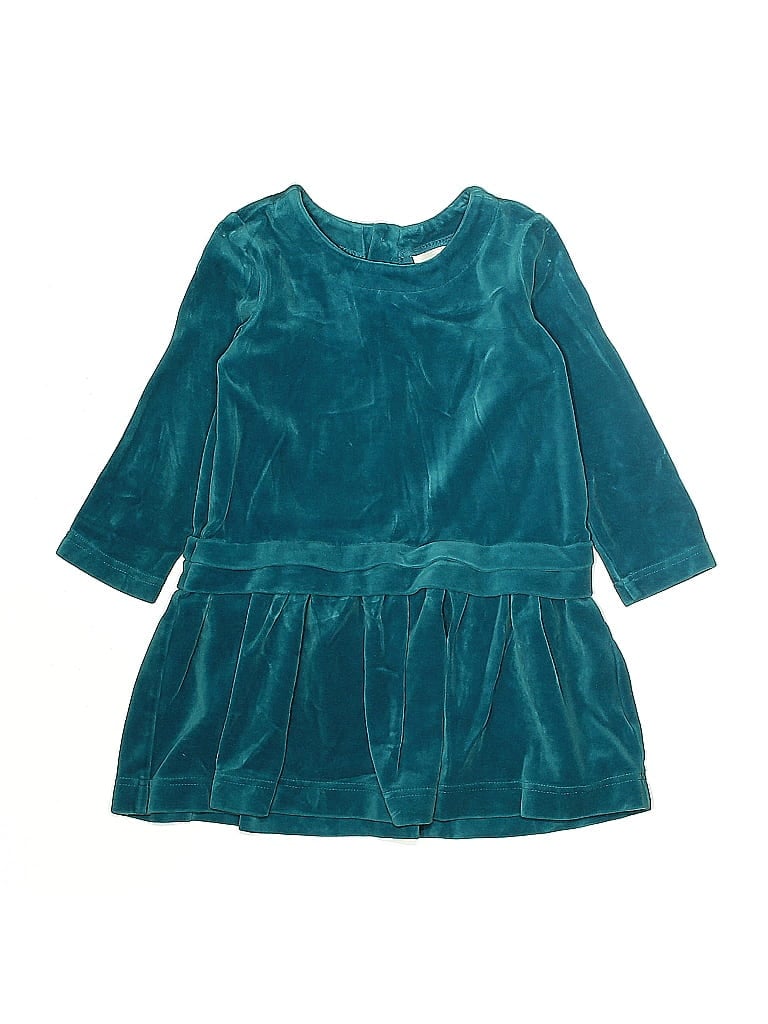 Hanna Andersson Teal Dress Size 90 - photo 1