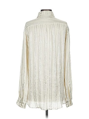 Rebecca Minkoff Long Sleeve Silk Top (view 2)
