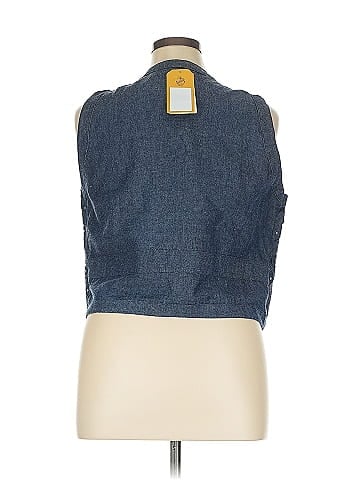 Ellen Tracy Gray Embellished Vest (view 2)