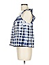 BB Dakota 100% Cotton Blue Sleeveless Blouse Size M - photo 5
