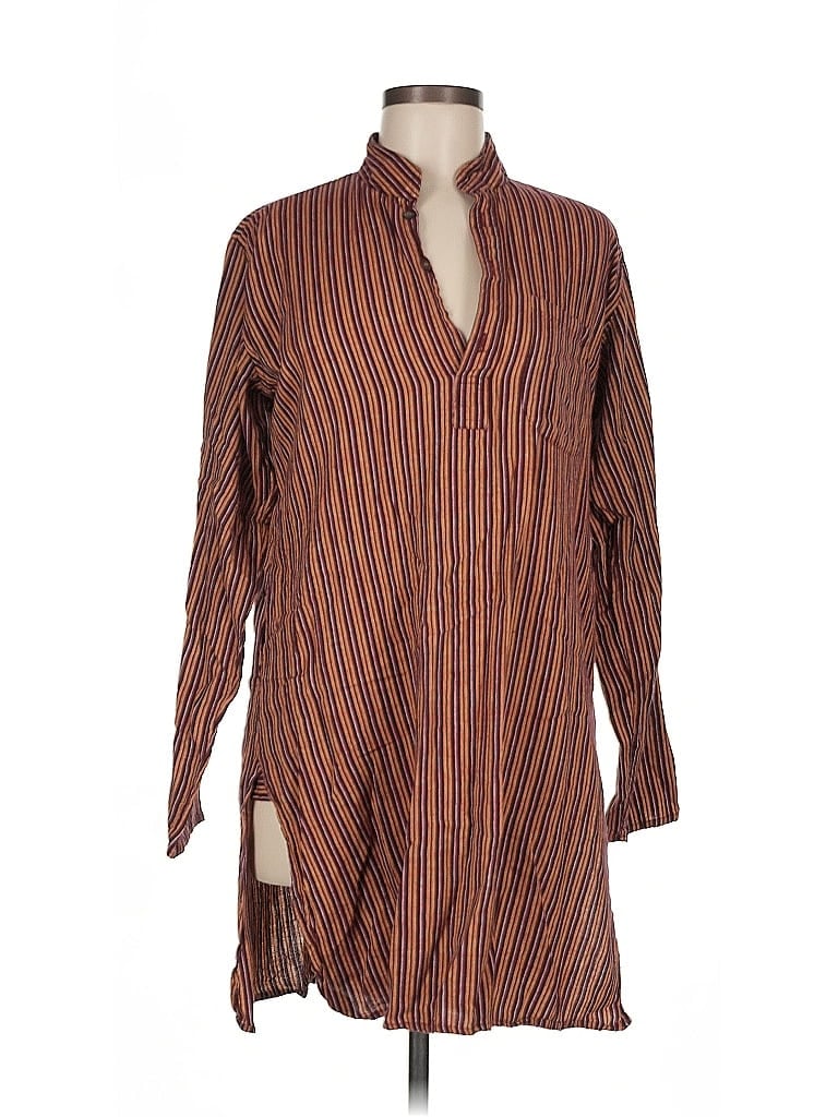 Pre-owned Unbranded Casual Dress In Burgundy