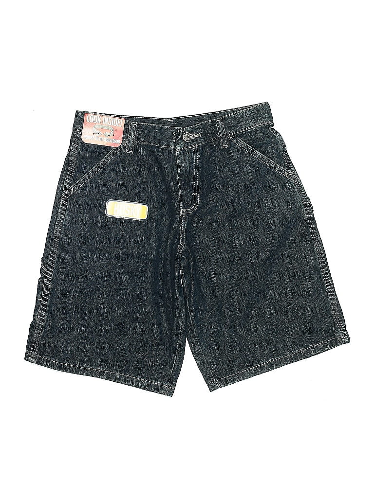Wrangler Jeans Co 100% Cotton Black Denim Shorts Size 8 (big kids) - photo 1