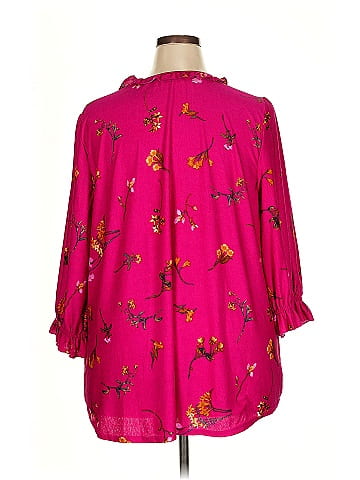 MELLODAY 3/4 Sleeve Blouse (view 2)
