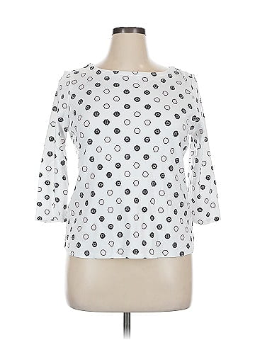 Charter Club 3/4 Sleeve Top (view 1)