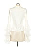 Gracia Ivory 3/4 Sleeve Blouse Size S - photo 2