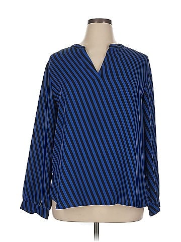 Anne Klein Long Sleeve Blouse (view 1)