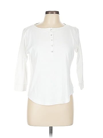 Liz Claiborne 3/4 Sleeve T-Shirt (view 1)
