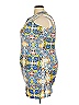 Coolibar Print Blue Cocktail Dress Size 5X - photo 4