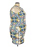 Coolibar Print Blue Cocktail Dress Size 5X - photo 3