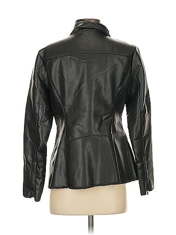 G by Giuliana Rancic Faux Leather Jacket (view 2)