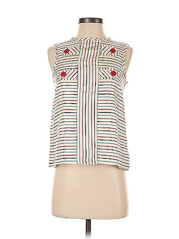 Marc by Marc Jacobs Sleeveless Silk Top (view 1)