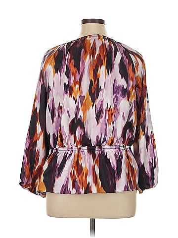 Christopher & Banks 3/4 Sleeve Blouse (view 2)