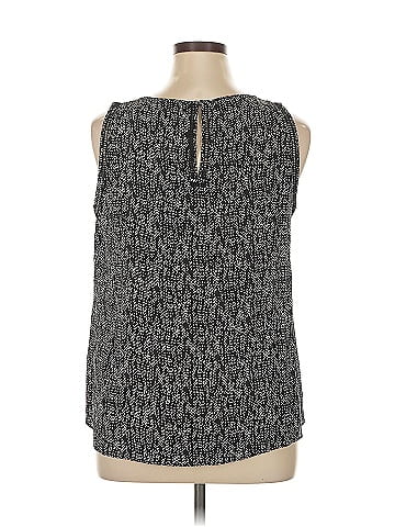 Greylin Sleeveless Silk Top (view 2)