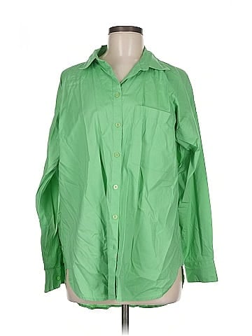 Ann Taylor LOFT Long Sleeve Button-Down Shirt (view 1)