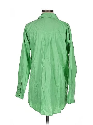 Ann Taylor LOFT Long Sleeve Button-Down Shirt (view 2)