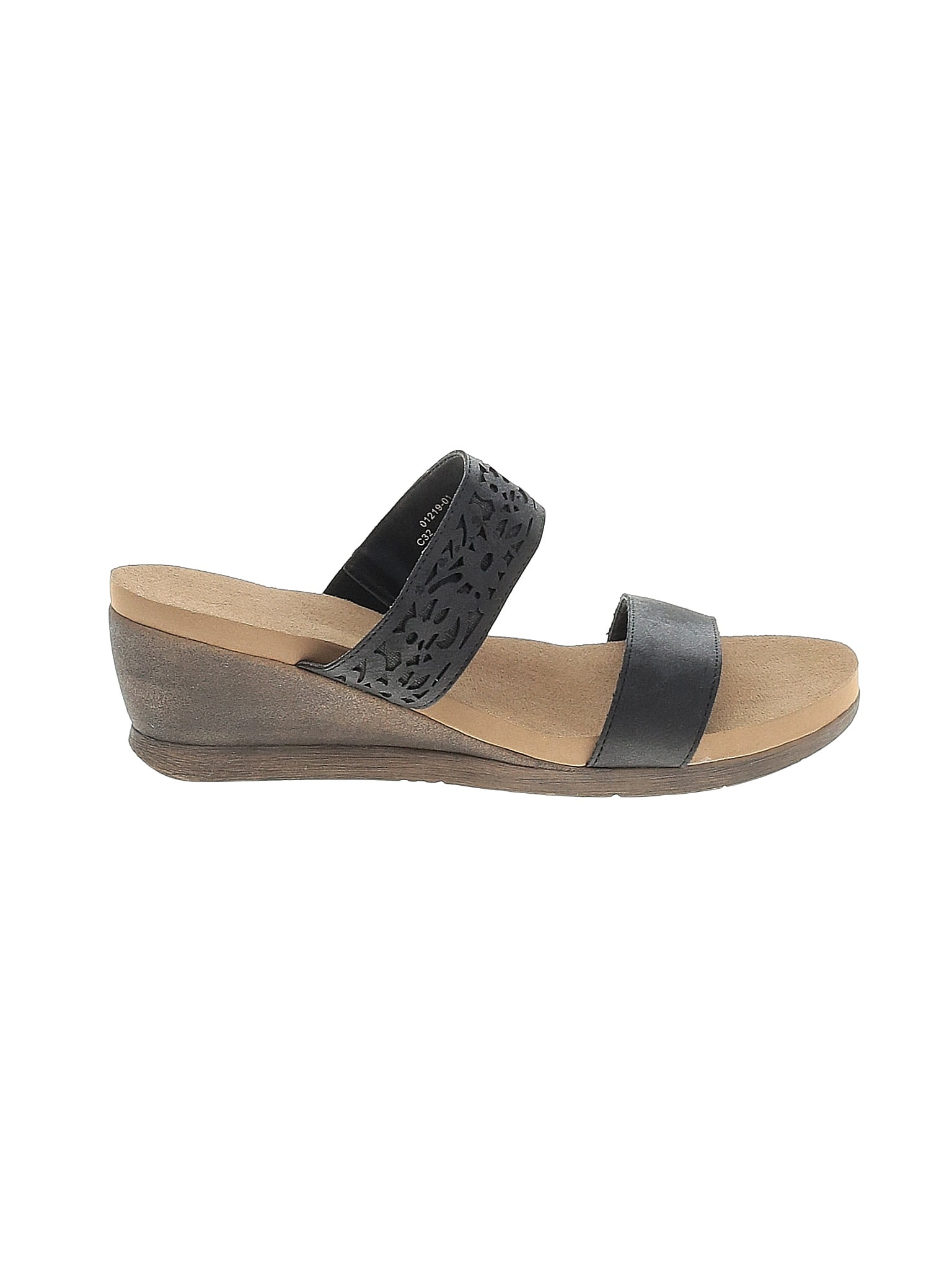 Bearpaw Black Wedges Size 10