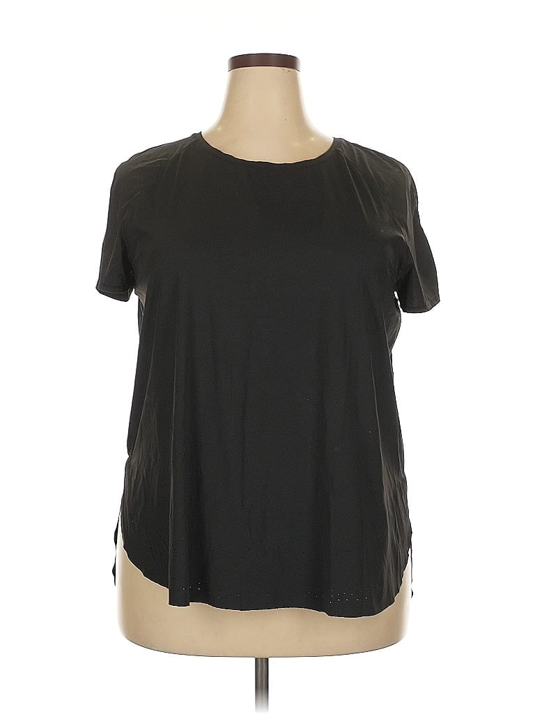 Avia Black Short Sleeve T-Shirt Size 20 - photo 1